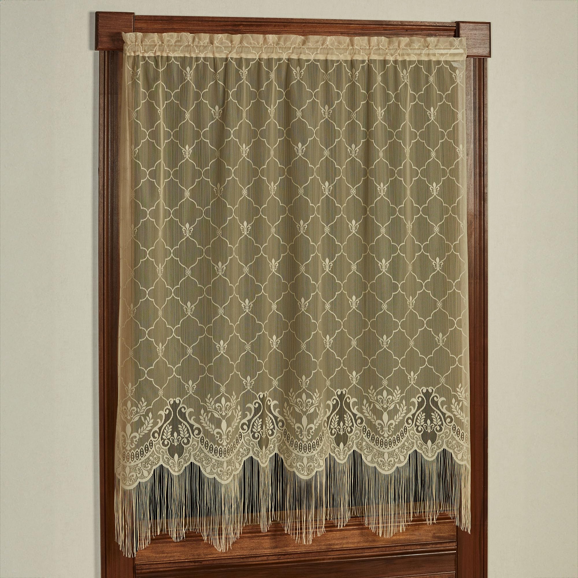 Amazon.com: Touch of Class Victorian Fleur de Lis Lace Window
